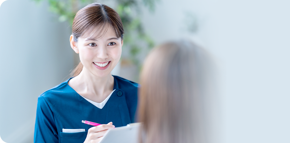 スタッフ一同であたたかい診療を行います