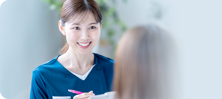 スタッフ一同であたたかい診療を行います